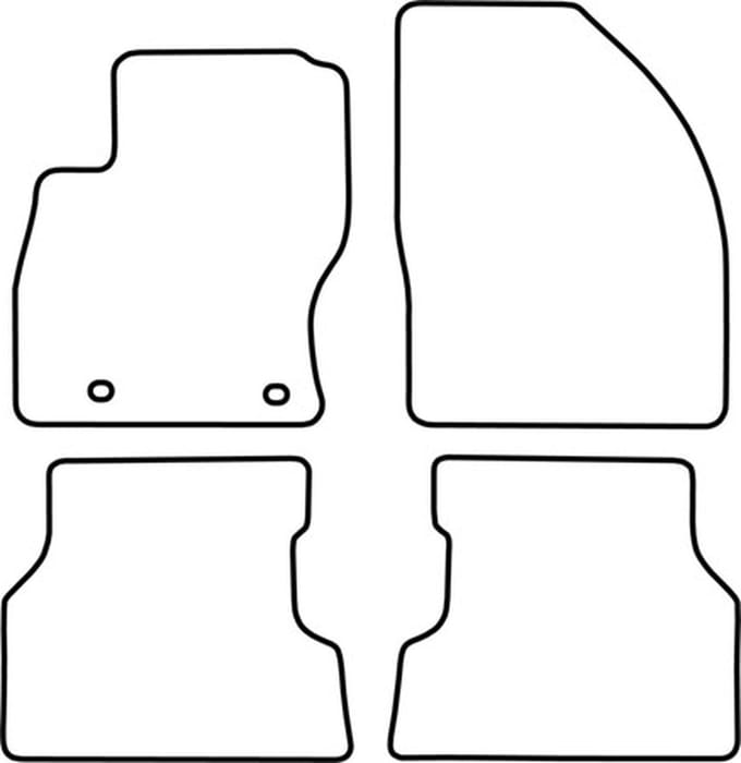 Mattenset Ford Focus - 2008 - 2011