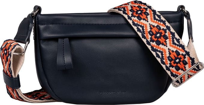 TOM TAILOR Schoudertas Palina Cross Bag Dark Blue Donkerblauw