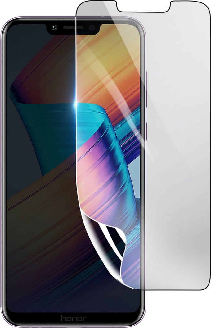 3mk, Geschikt voor Honor Play, Schokbestendige Hydrogel Screenprotector, Transparant