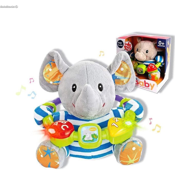 Pluche met Geluid - Olifant