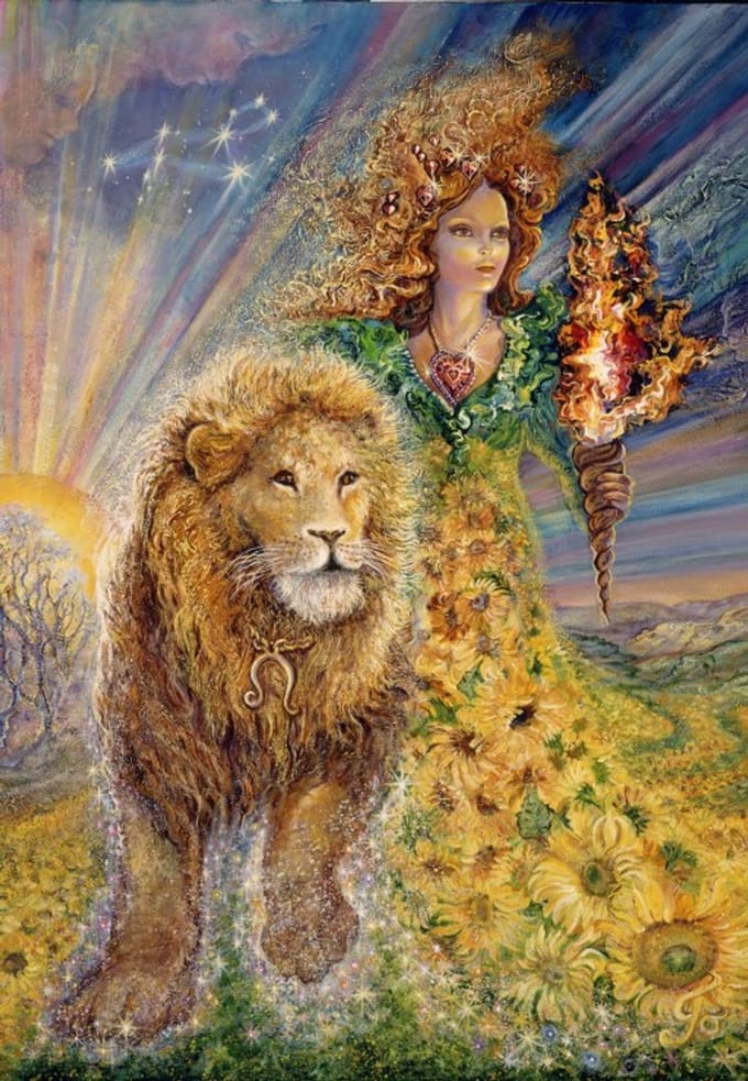 Grafika puzzel Signe du Zodiaque - Lion - 1000 stukjes legpuzzel.