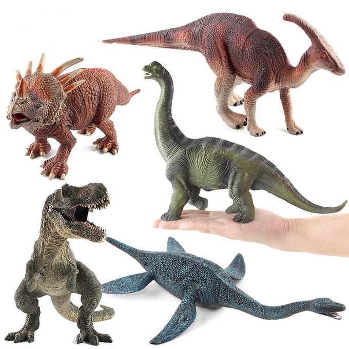 Simulatie Dinosaurus Speelgoed Plastic Gorilla Speelgoed Dinosaurus Dieren Model Brachiosaurus Plesiosaurus Actiefiguren Kinderen Jongen Cadeau