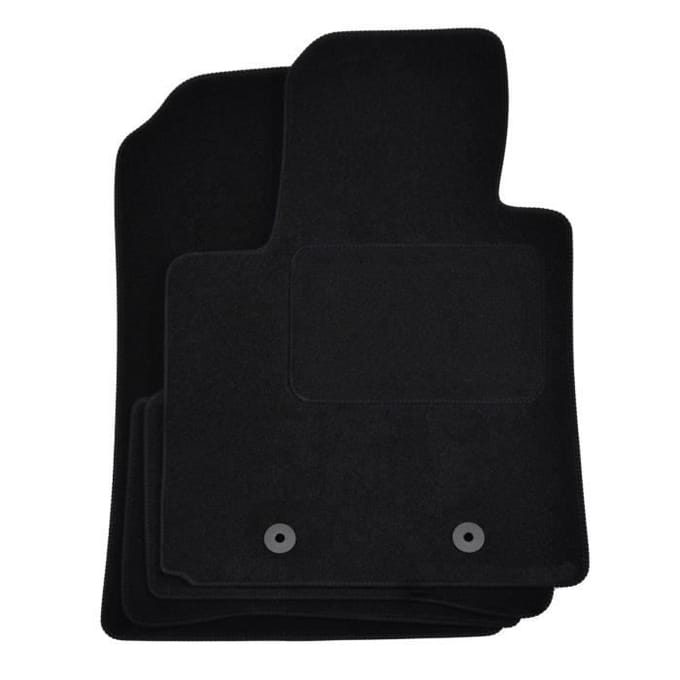 Vloermatten - Hyundai - i10 - Zwart Velours - 4 stuks - Nauwkeurige pasvorm