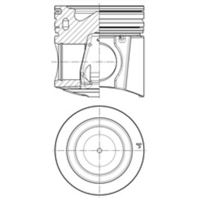 Zuiger KOLBENSCHMIDT 41078600
