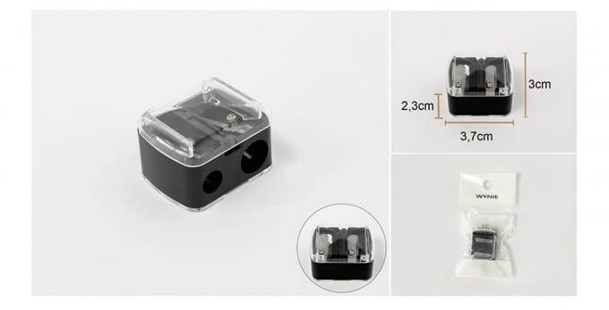 Wynie - Duo Puntenslijper - Sharpener - 1 stuks in verpakking