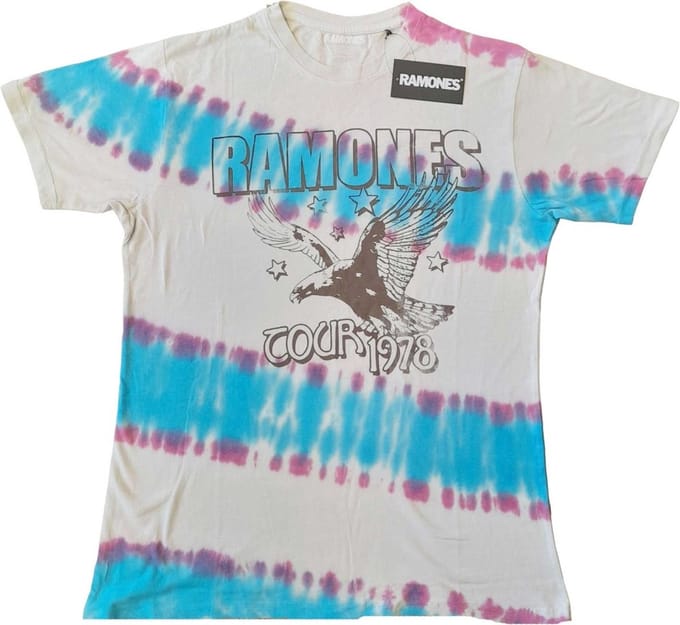 Ramones - Eagle Heren T-shirt - S - Multicolours