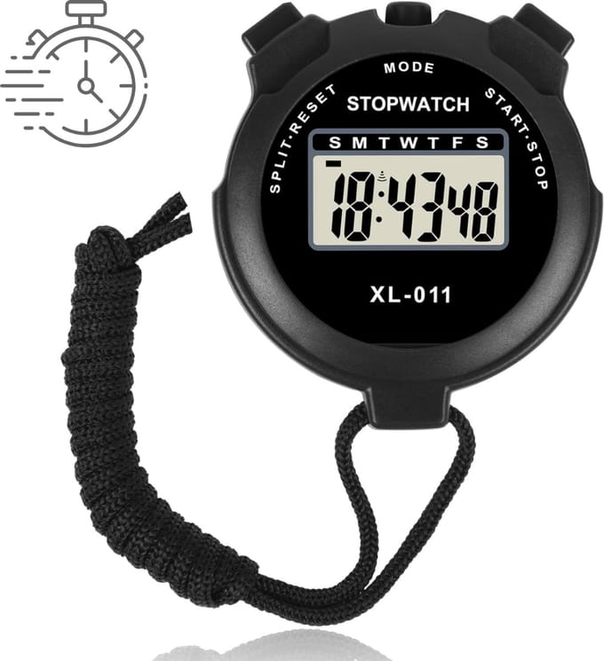 CRLYN® Interval Timer - Stopwatch - Gym Timer