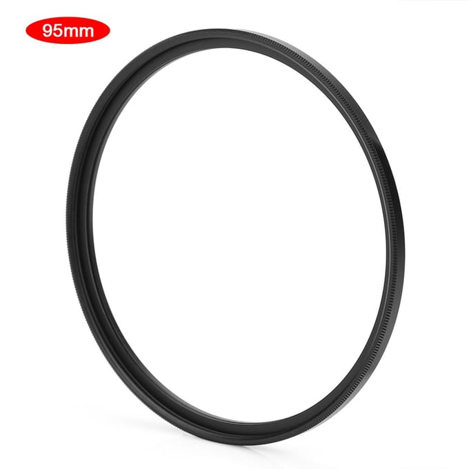 Caméra MCUV Haute Définition Aluminium Ultra Slim Revêtement Multicouche Filtre UV (95mm) black