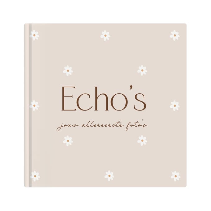 Writemoments Echoboekje - Echofoto's bewaren - Madeliefjes