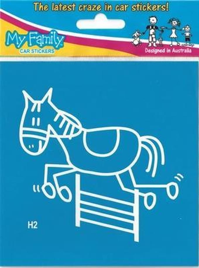 Paard, (auto) sticker