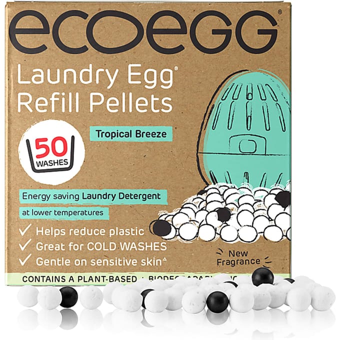 Eco Egg Wasbal Refill Pellets 50 wasbeurten - Tropical Breeze
