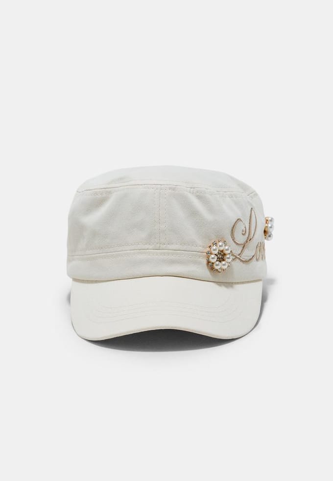 Stradivarius Love-pet  Ecru OS