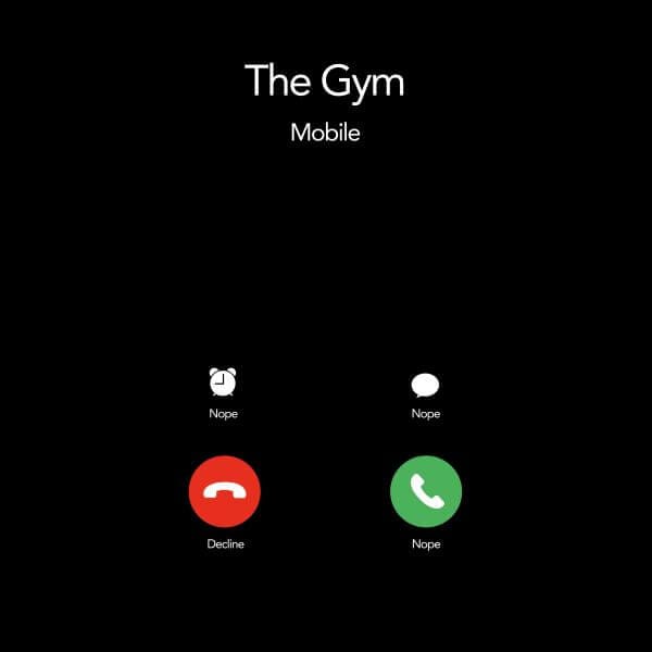 Gym Calling Dames T-shirt - Zwart - 3XL
