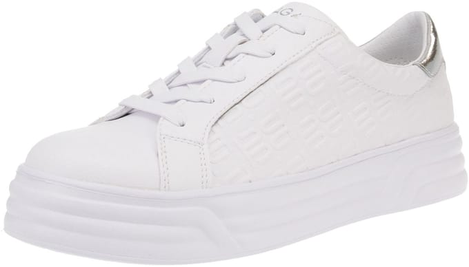 bagatt D32-ADP01-5050 Blu XL - Damesschoenen Sneaker - 2013-Wit-Zilver
