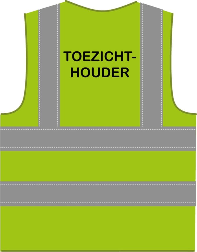 Hesje toezichthouder RWS limoengroen