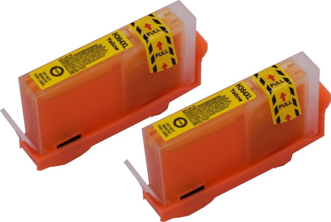 KATRIZ® huismerk voor|HP 364XLY|18ml | ( 2stuks)