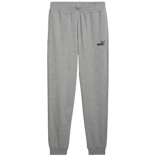 Puma Ess N1 Logo Slim Trainingsbroek Grijs S Man