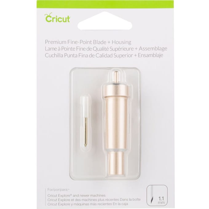 Cricut messen "Premium Fine-Point" - met mesbehuizing/houder