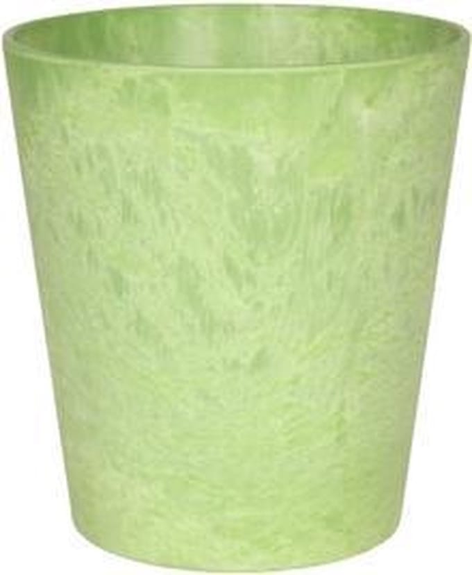 3 stuks Artstone Bloempot Claire Lime ø 12cm H13