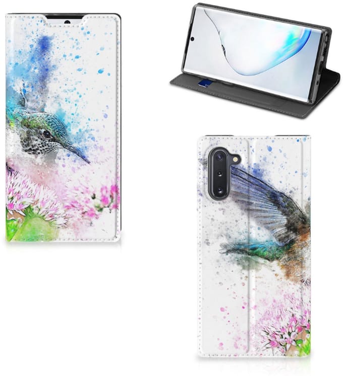 Bookcase Samsung Galaxy Note 10 Vogel