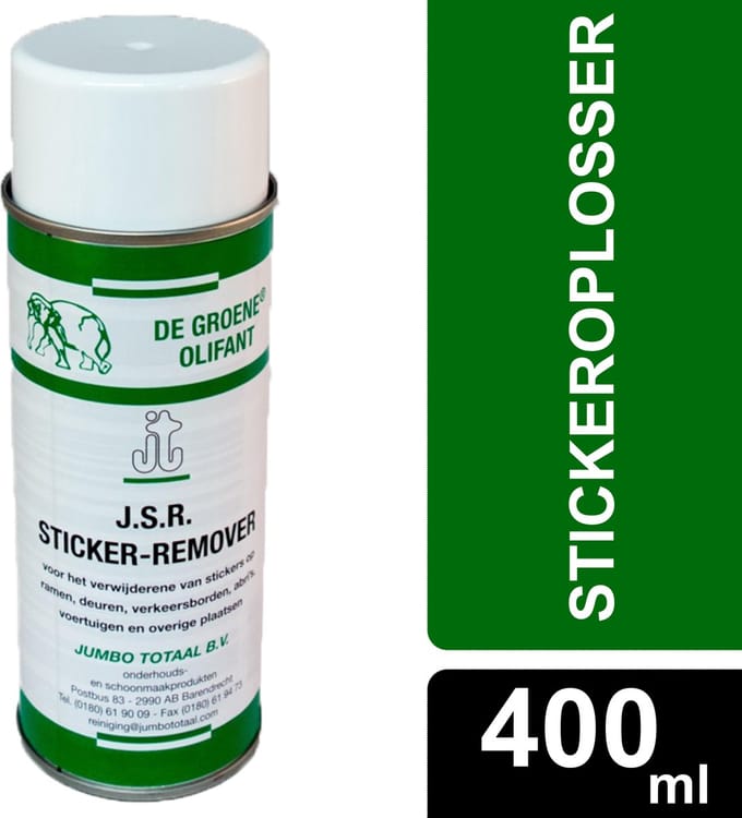 J.S.R. Sticker-Remover