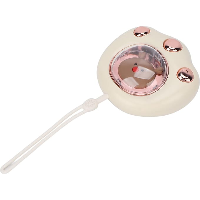 Draagbare Elektrische Handwarmer 2 Versnellingen Instelbare Temperatuur USB Opladen Handwarmer white