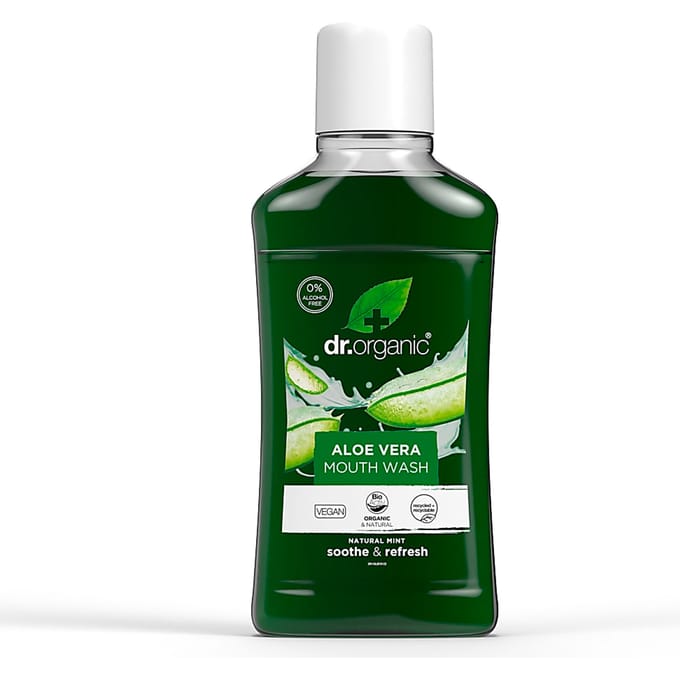 Dr. Organic Aloe Vera Mouthwash 500 ml