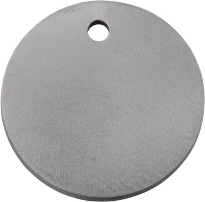 Red Dingo Hondenpenning titanium - maat M - rond 30 mm