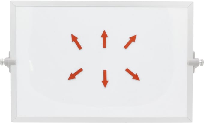 Sam Creative Magnetisch Symbool - Pijl - 1,2x3 cm - Bruin - 25 stuks - Whiteboard Magneten