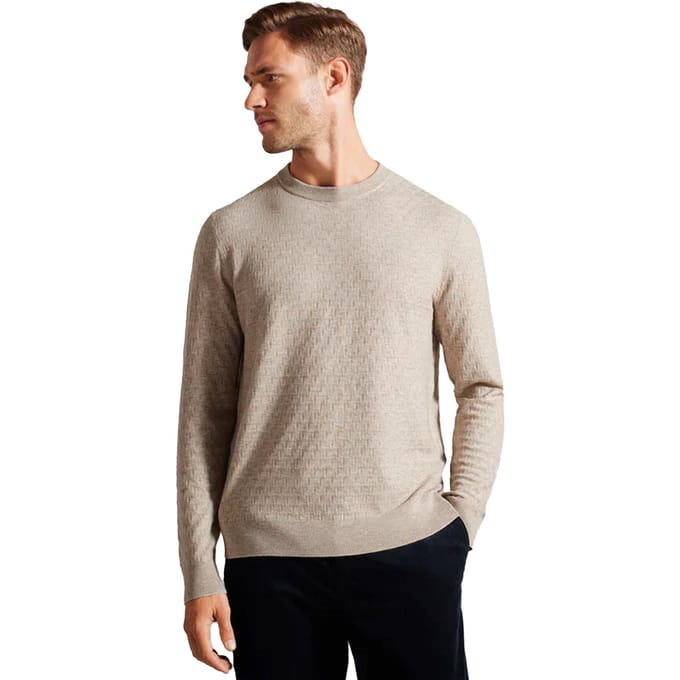 Ted Baker heren trui met ronde hals - Loung