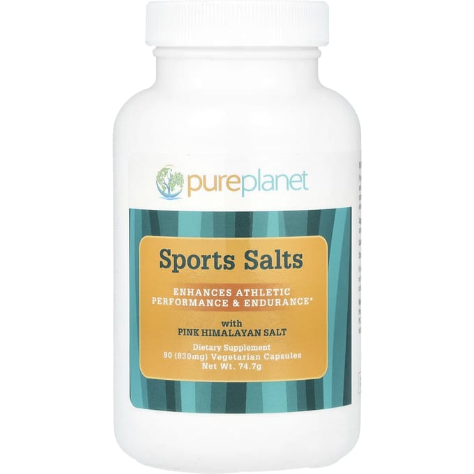 Pure Planet, Sportzout, 1.000 mg, 90 Plantaardige Capsules