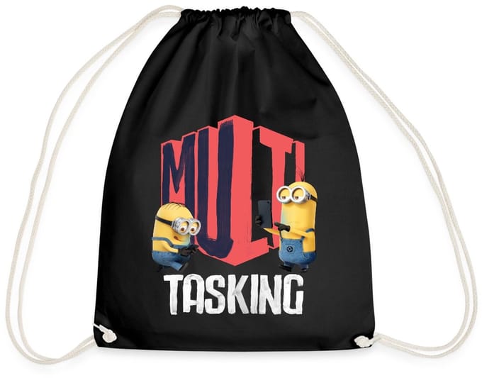 Minions Dave En Kevin Multitasking Gymtas