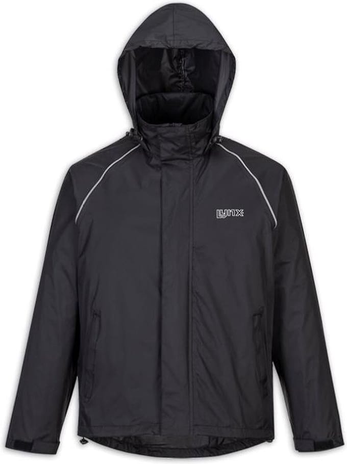 Lynx Fiets Regenjas - Ademend - Zwart