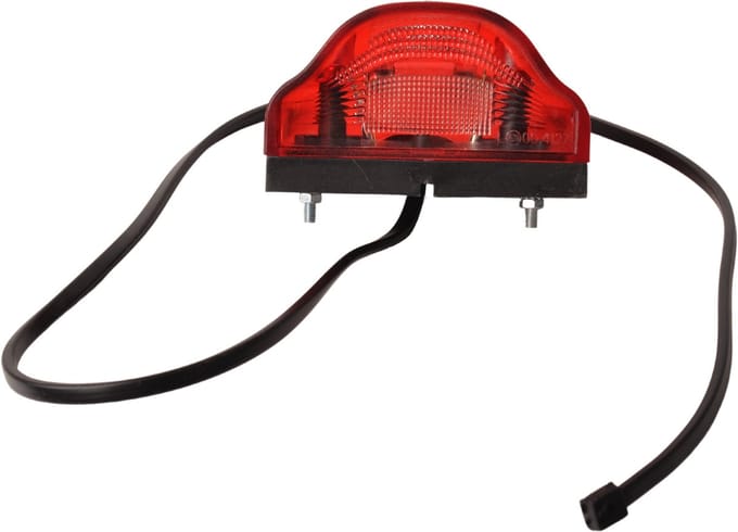Aspock Regpoint markeringslamp - rood - 80 cm kabel