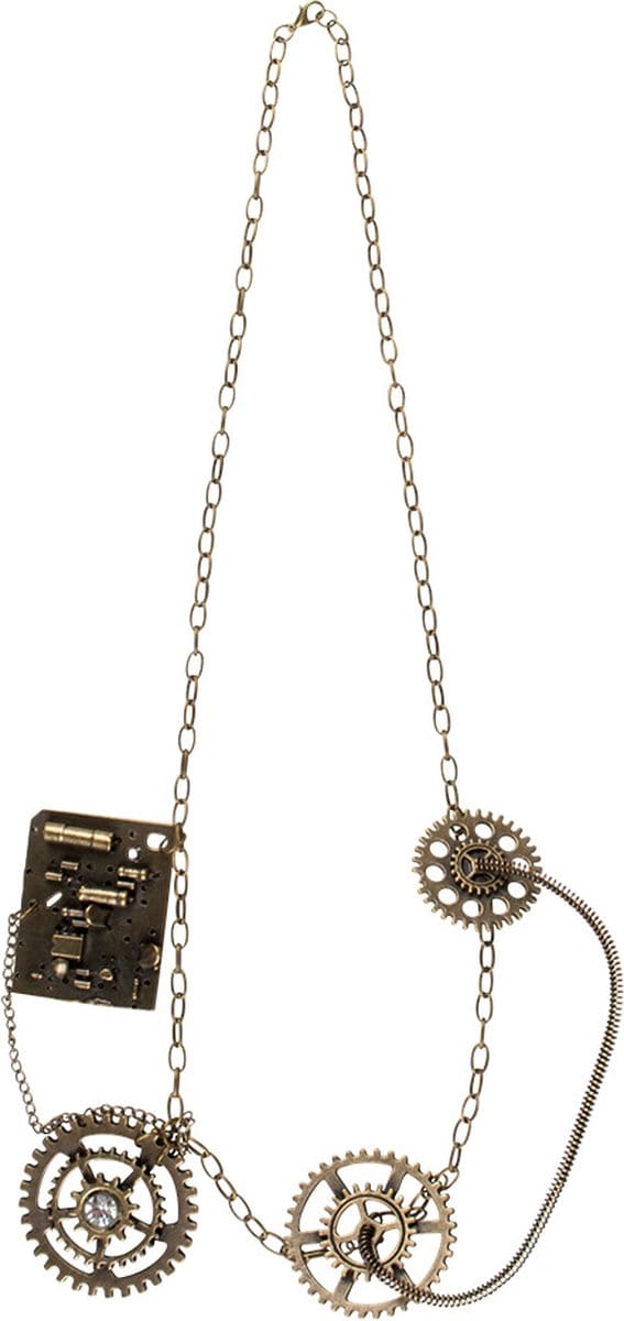 Boland - Ketting Steampunk deluxe - Volwassenen - Vrouwen - - Steampunk- Sciencefiction