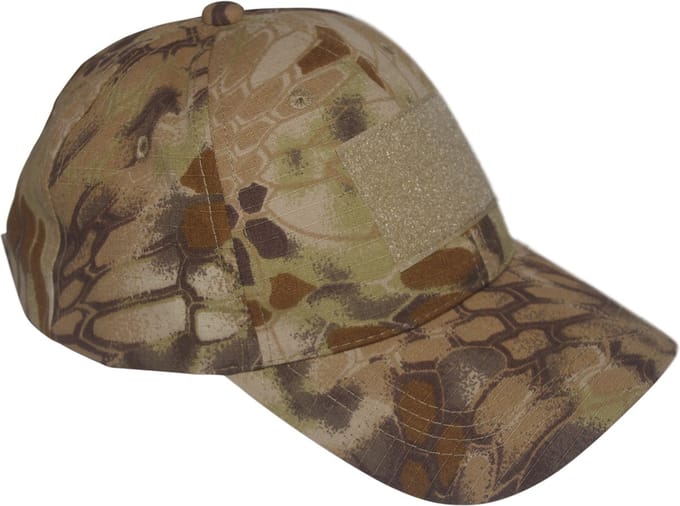 GOLRAD Baseball Pet | 2 Velcro patch embleemes | Python Sand Camo | One size fits all