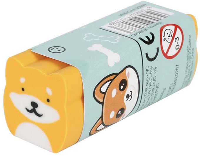 iTotal Shiba Eraser 2.3x6cm Gum 49gr