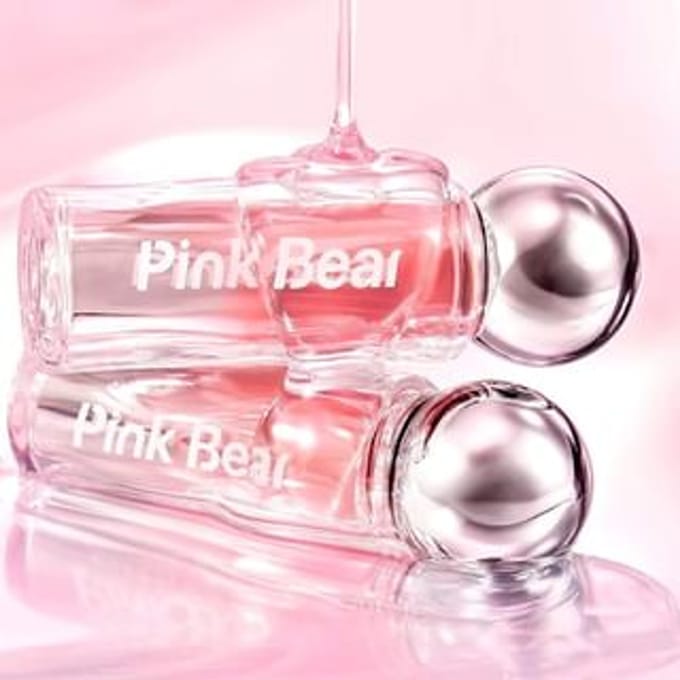 Pink Bear - Colored Lip Gloss - 4 Colors #N02 - 2g