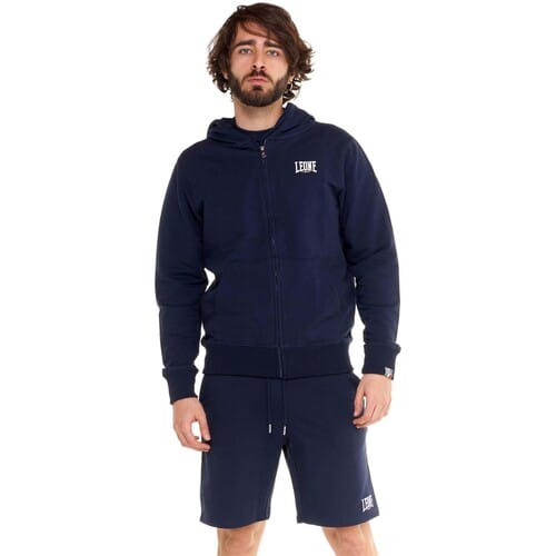 Capuchon sweaters Leone 1947 Man Hoody Full Zip Small Logo