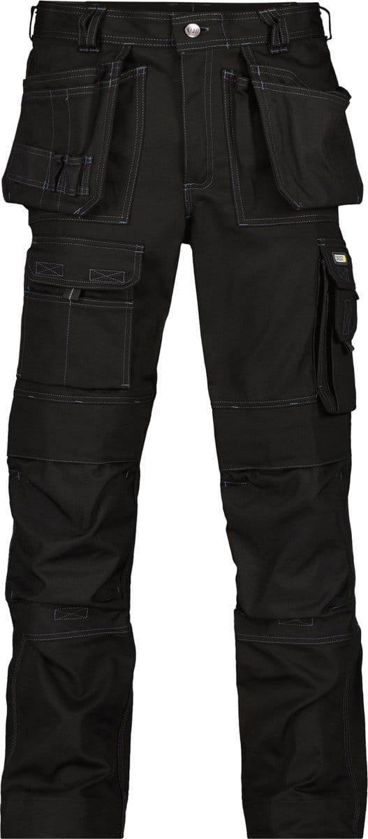Canvas holsterzakkenbroek met kniezakken