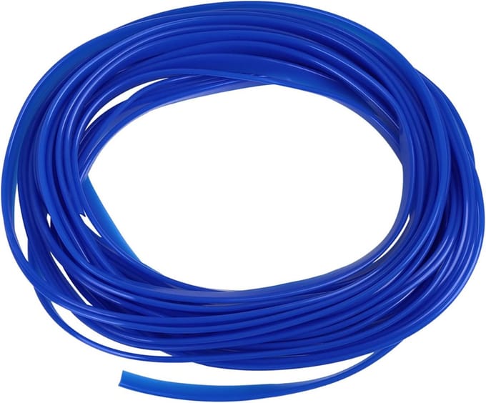 Universele Interieur Sierstrip voor Auto - Flexibele PVC Bekledingslijn 6mm Donkerblauw