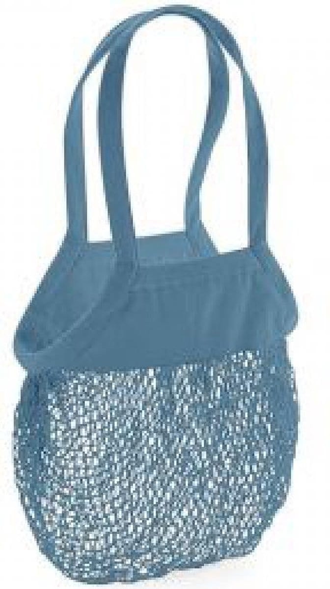Organic Cotton Mesh Grocery Bag (Luchtmacht Blauw)