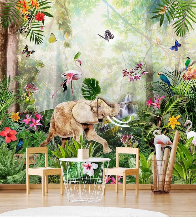 INGK Kinderbehang - Jungle Dance