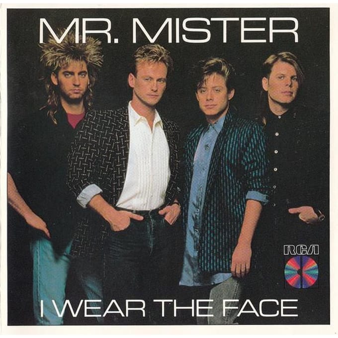 CD MR. MISTER Ik Draag Het Gezicht PCD14864 RCA 1986 US Dans Electronica Gebruikt brown
