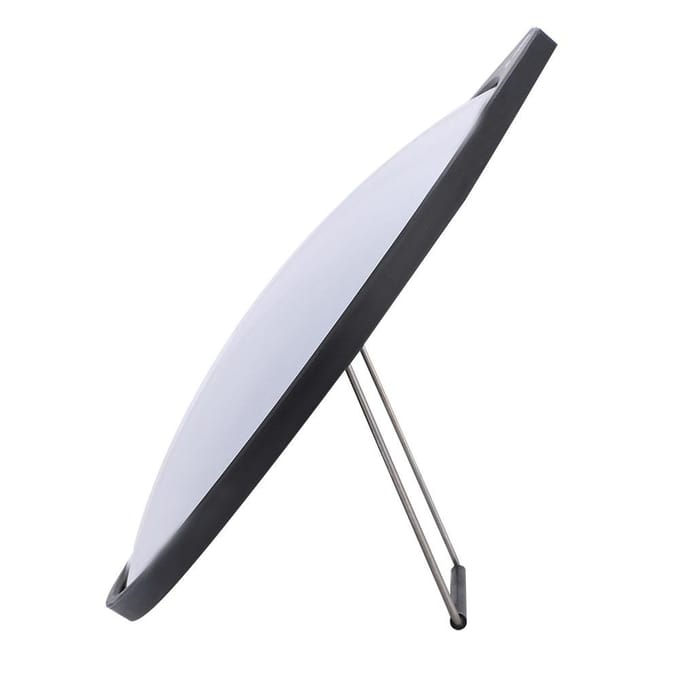 Caiton Golf Leer Volle Zwaai Putting Concaaf 360 Graden Spiegel white