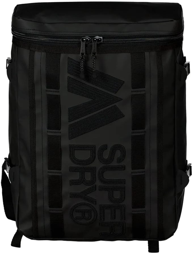 Superdry Outdoor 30l Tarp Rugzak Zwart