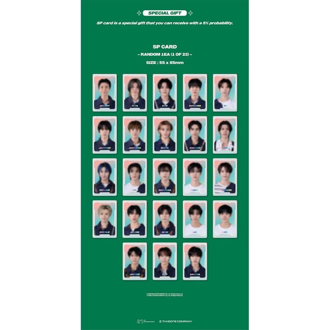 NCT - NCT ZONE Couponkaart GARDENER ver. blue