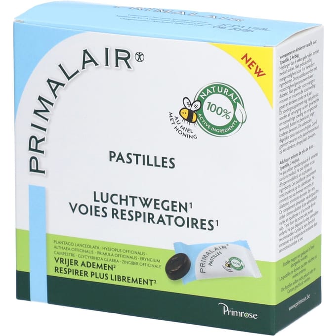 Primalair Luchtwegen 20 Pastilles