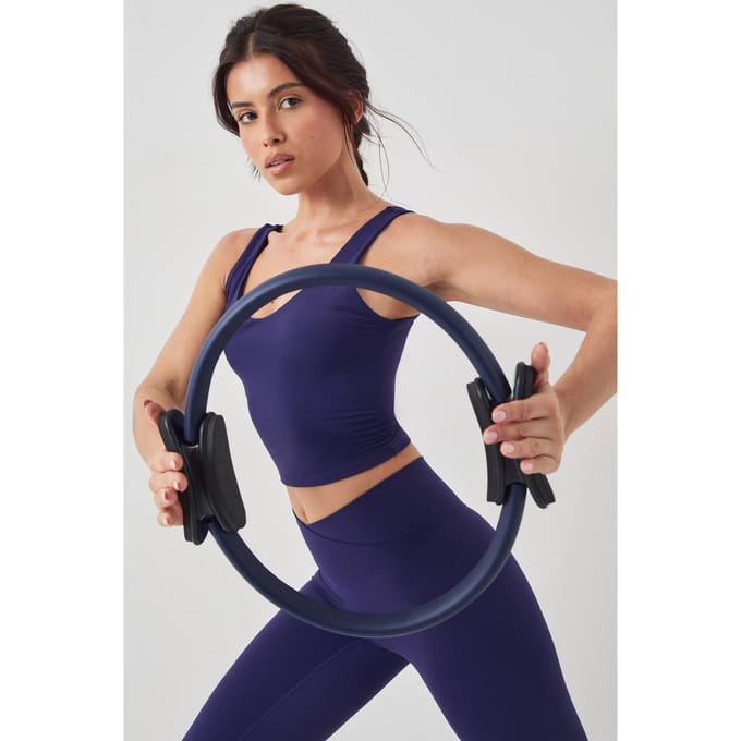Dames DSGN Studio Ultra Sculpt Longline Plunge Sport BH | Blackberry | Maat: 3XL