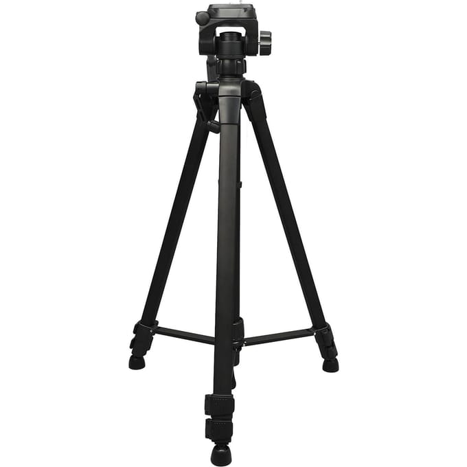 Professionele Camera Statief Verstelbare Hoogte Aluminium Camera Mount Statief Standaard met Opbergtas black